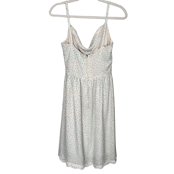 Fiandaca Vintage Polka Dot 100% Silk Dress - Picture 2 of 16